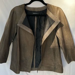 Lafayette 148 Leather Jacket - Vintage